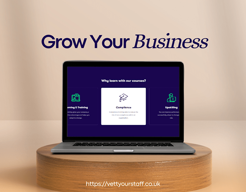 Cover image for Security Company courses website