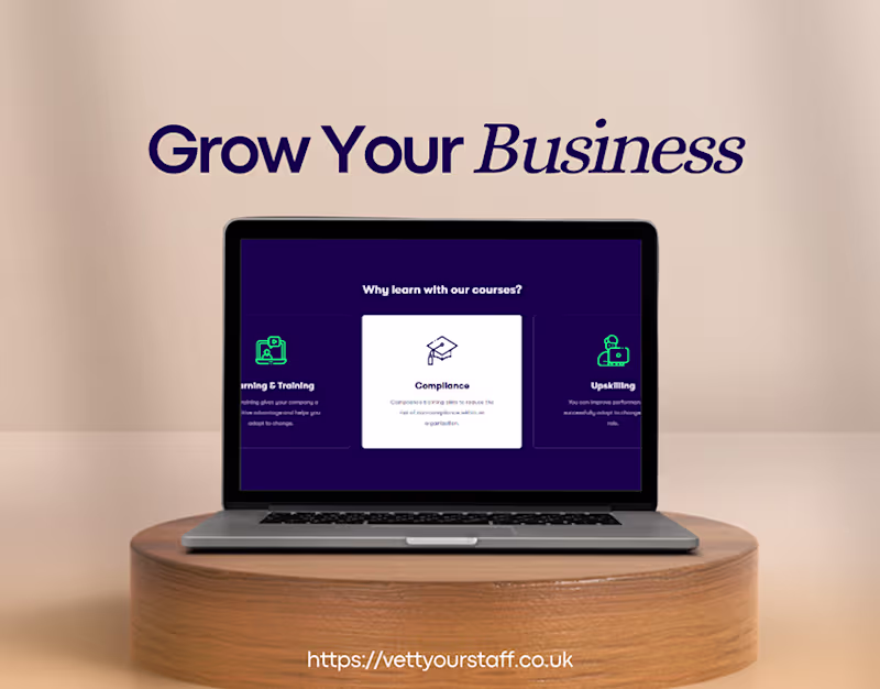 Cover image for Security Company courses website