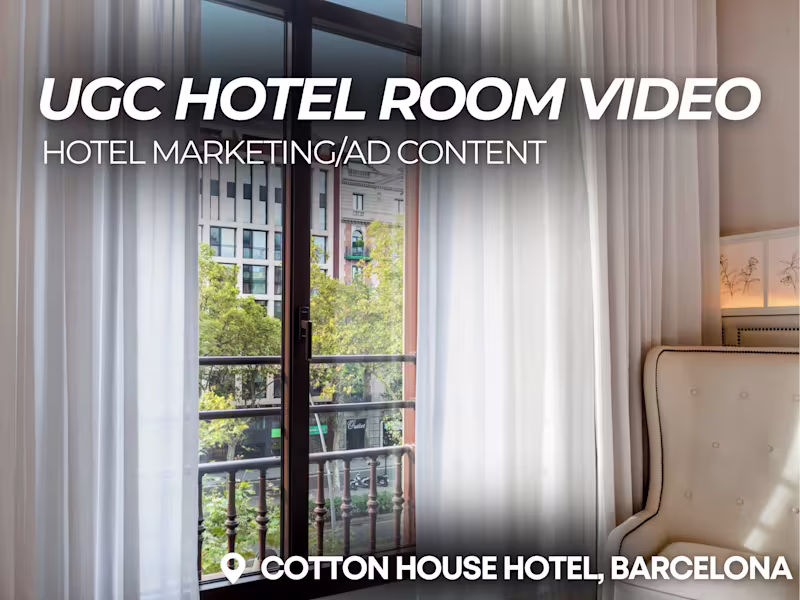 Cover image for UGC Video Hotel Room