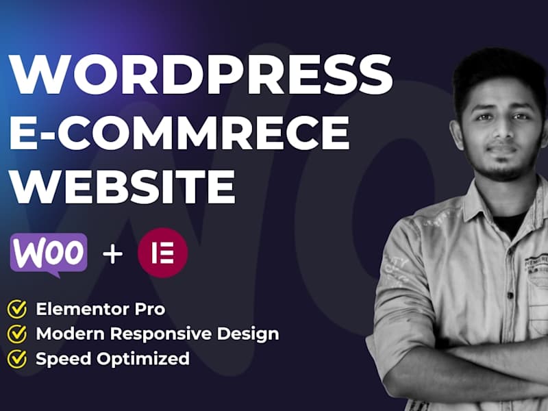 Cover image for Ecommerce website design & development with woocommerce