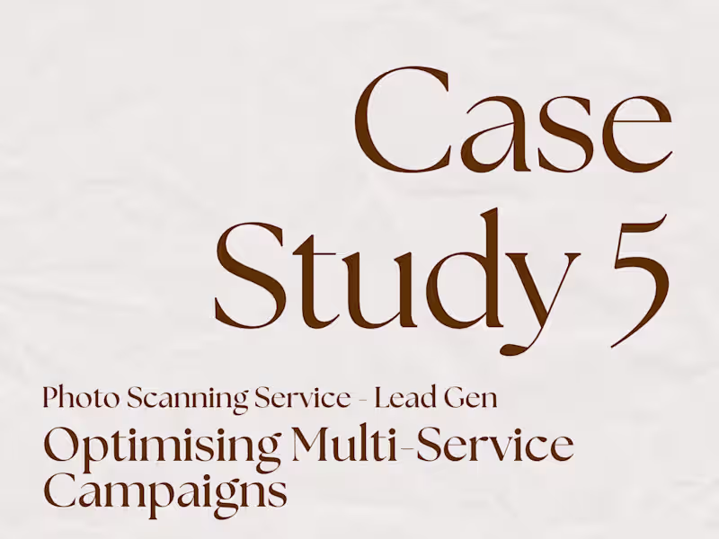 Cover image for Optimising Multi-Service Campaigns to Maximise ROAS