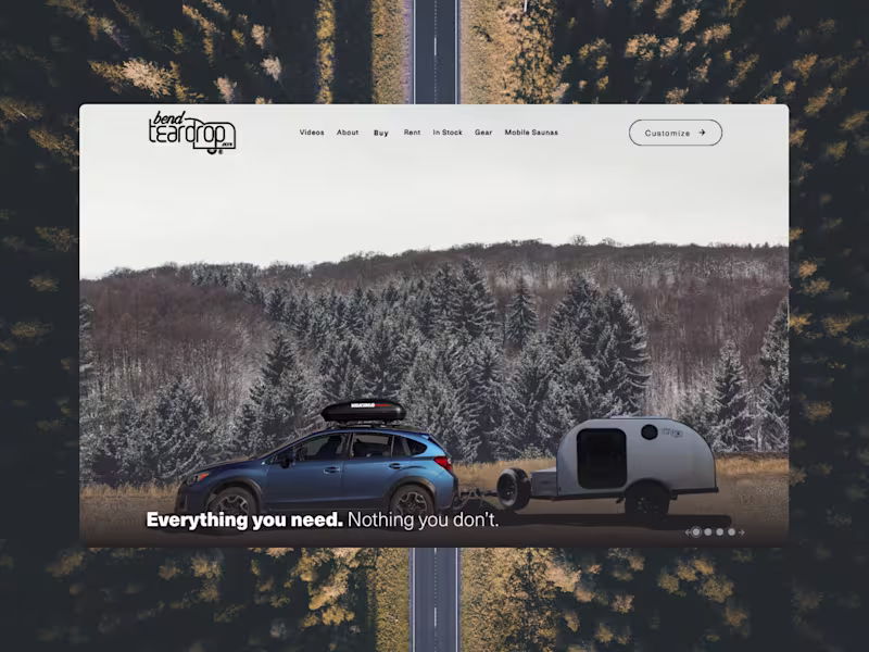 Cover image for Built for adventure and designed
