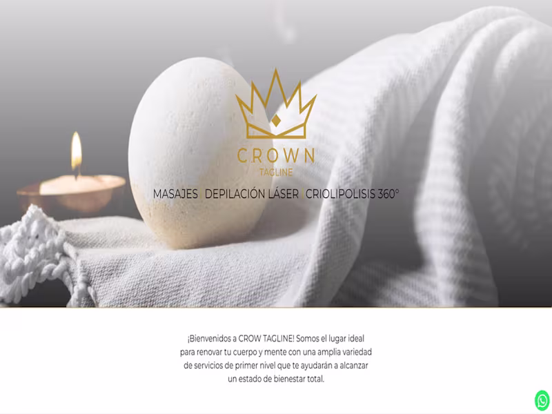 Cover image for Crown Tagline - Spa