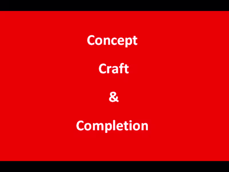 Cover image for Creative Writing- From Concept to Creation