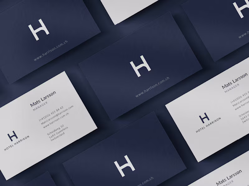 Cover image for Hotel Harrison - Brand Identity