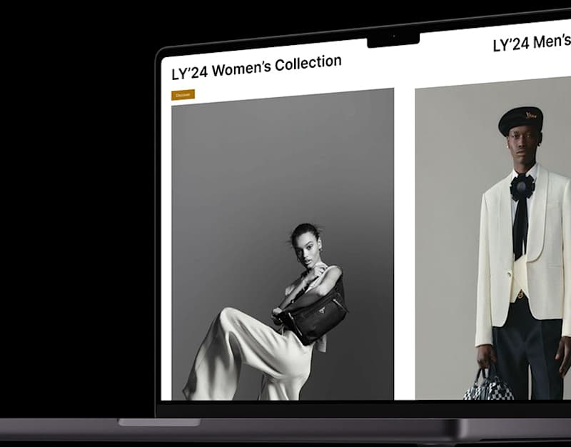 Cover image for Fashion Brand Website :: Behance