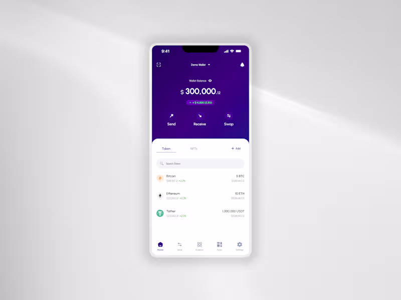 Cover image for Decentralized Crypto Wallet Mobile App