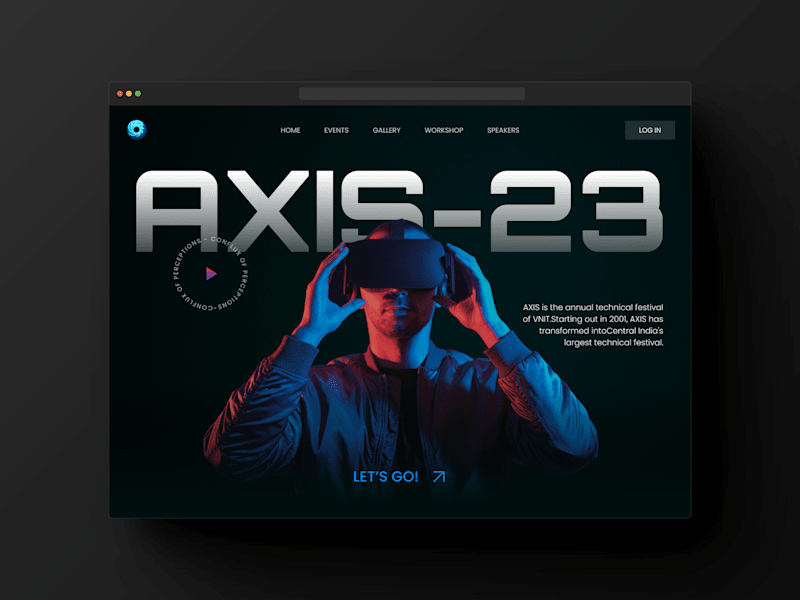 Cover image for AXIS-23 Website Redesign | Web Design Project