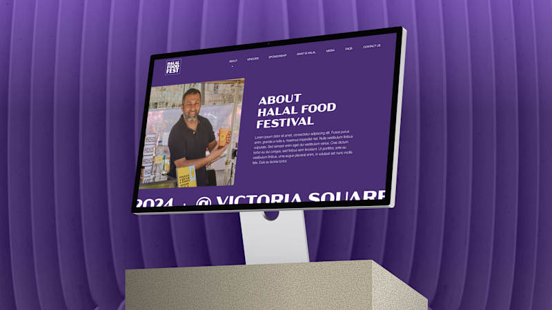 Cover image for Food Festival Website Design