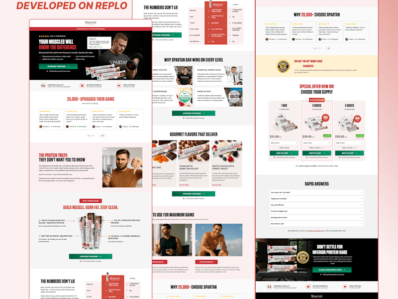 Cover image for Landing Page developed On Replo
