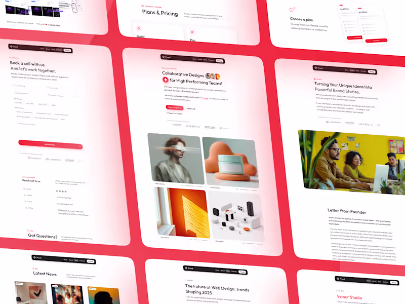 Cover image for Full-Fledged Website in Framer