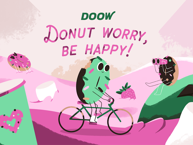 Cover image for Doow Donuts - Brand Identity