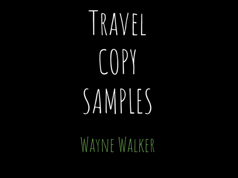 Cover image for Travel Samples