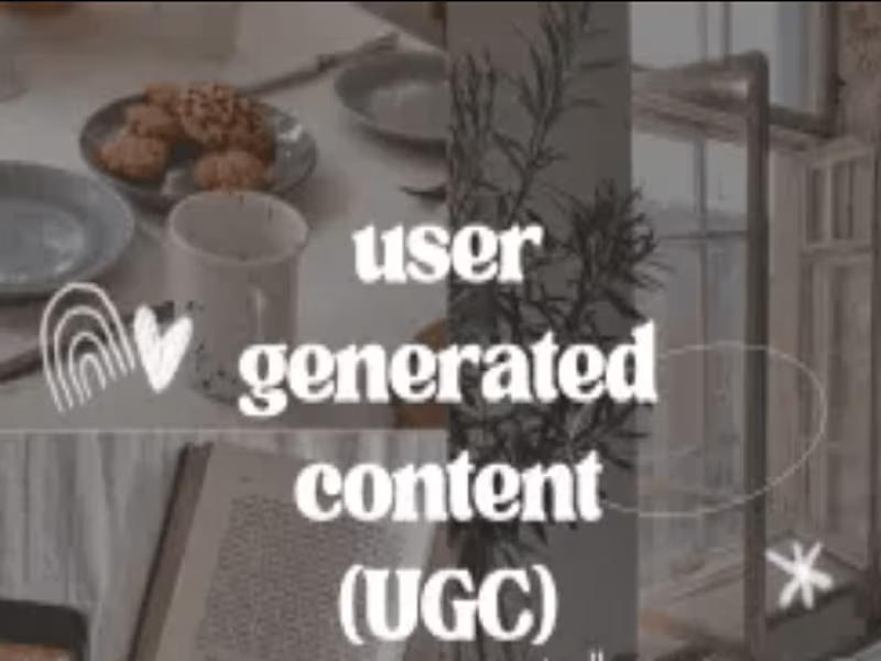 Cover image for User generated content (UGC)