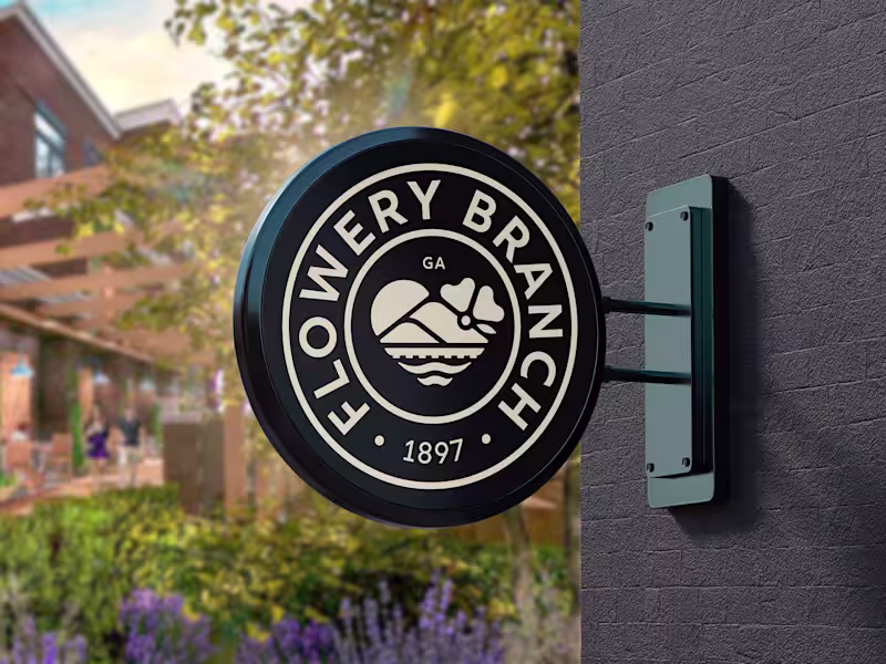 Cover image for Flowery Branch, GA, sought a rebrand to showcase its charm, ...