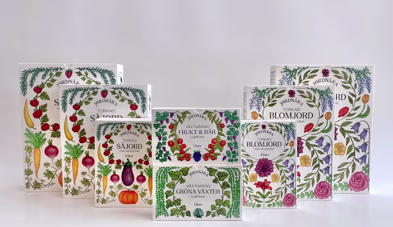 Cover image for Jordnära