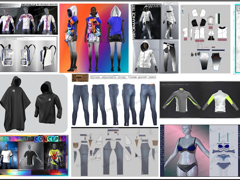 Cover image for 3D Fashion design :: Behance