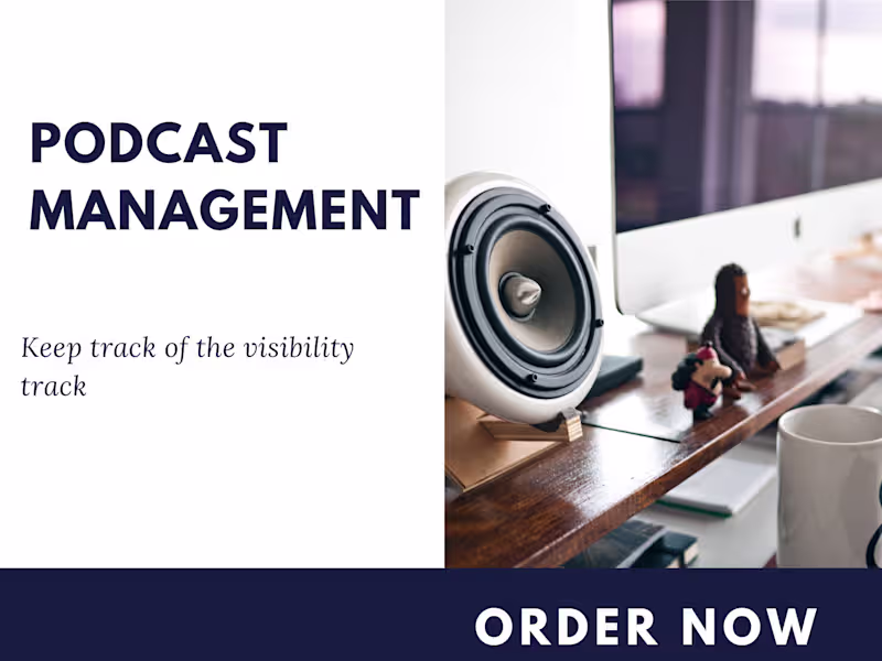 Cover image for Full Podcast Management | CreativaMic