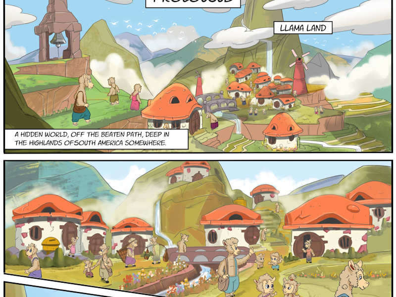 Cover image for Comic Based On Children Themes