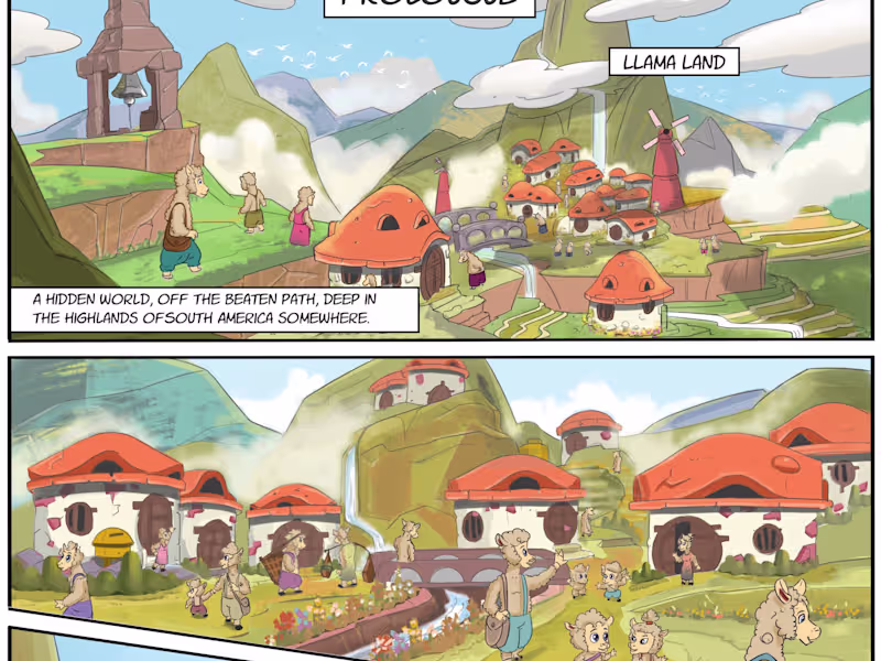 Cover image for Comic Based On Children Themes
