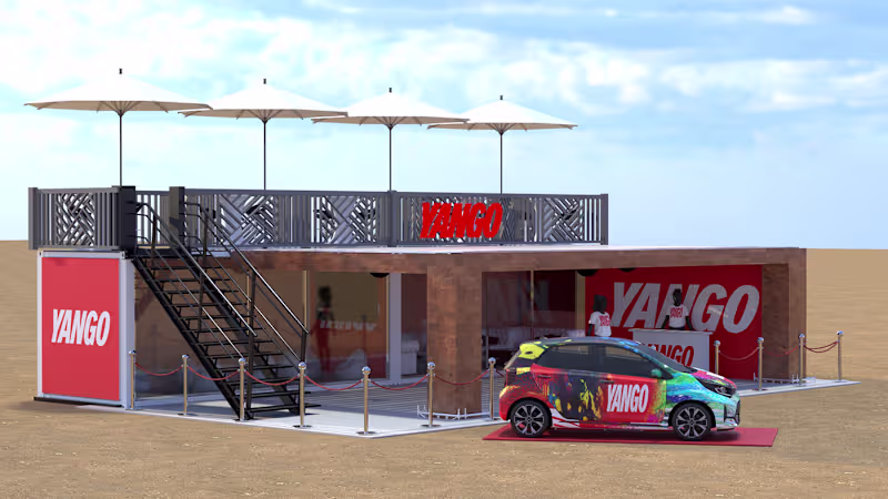 Cover image for Afro Nation Yango Yard Experience on Behance