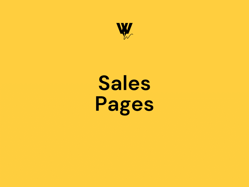 Cover image for Sales Pages