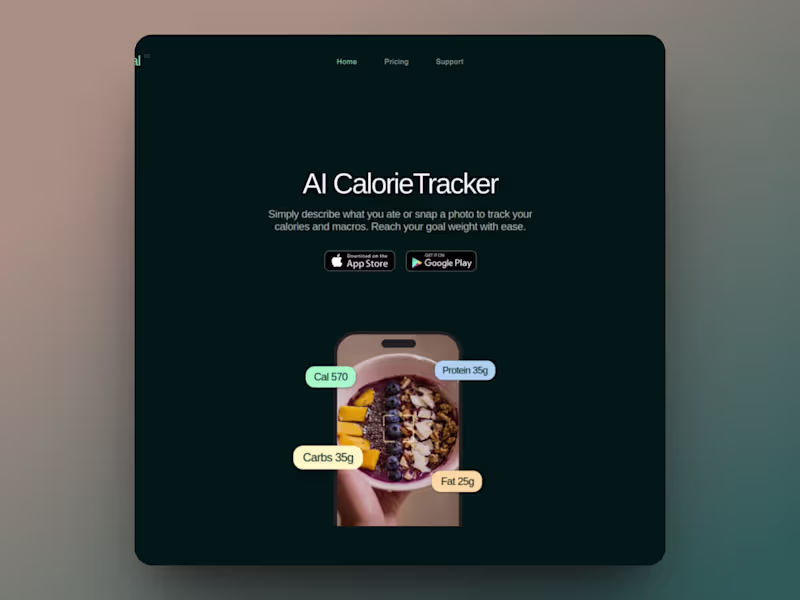 Cover image for CaloriePal FlutterFlow App Development