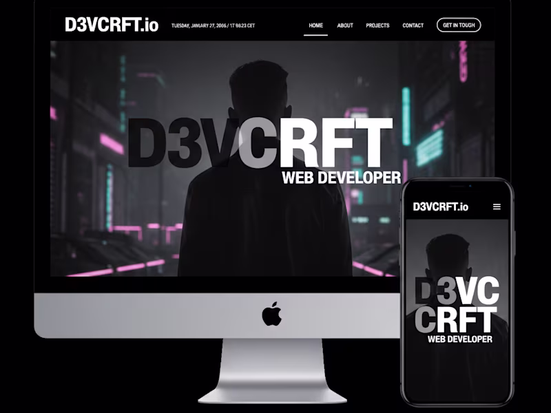 Cover image for Portfolio Website