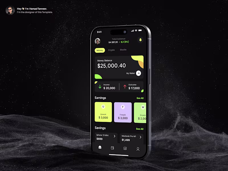 Cover image for Revopay Fintech App | UX/UI design