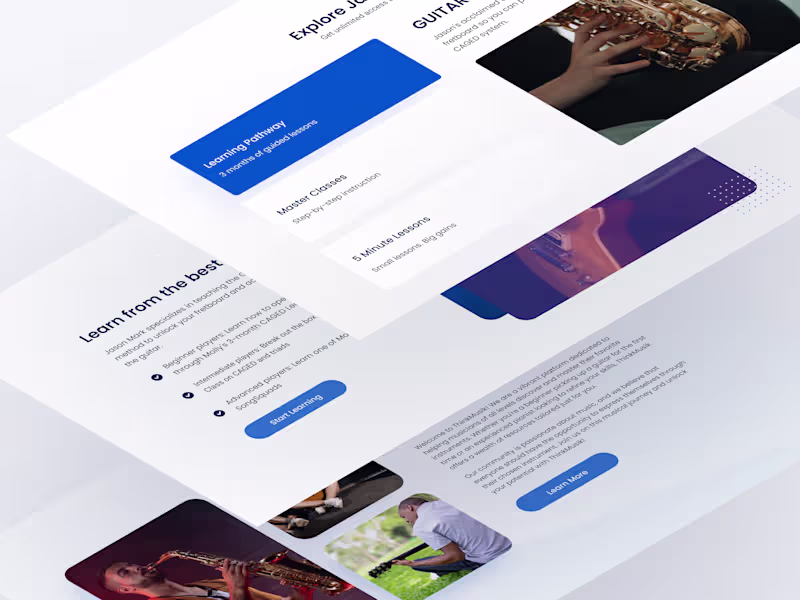 Cover image for Figma Multi-page & Marketing Website UI/UX Design