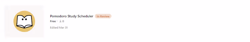 Cover image for Pomodor Study Planner