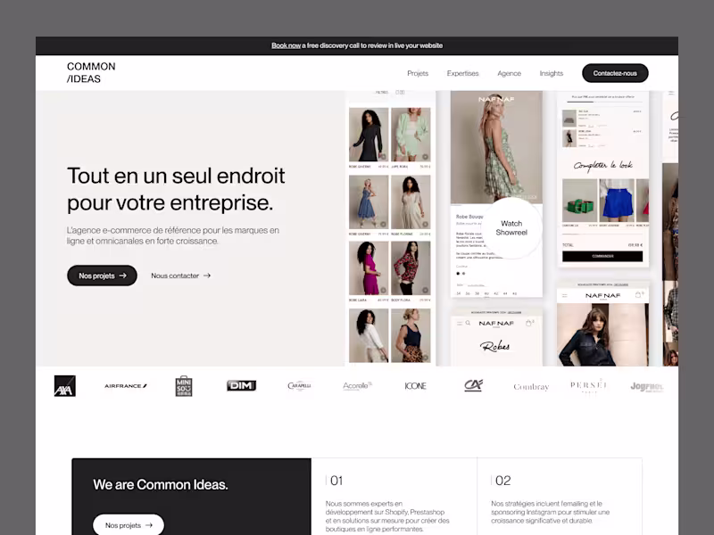 Cover image for Agence Web Ecommerce Expert | Shopify Plus, Prestashop & Market…