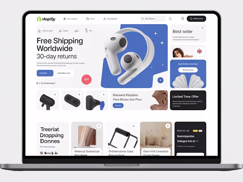 Cover image for Shopify Website Designer | High-Converting Stores