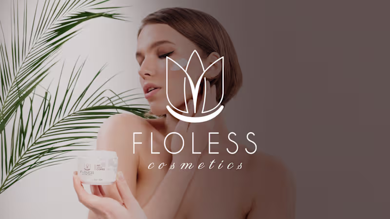 Cover image for Floless cosmetics brand identity