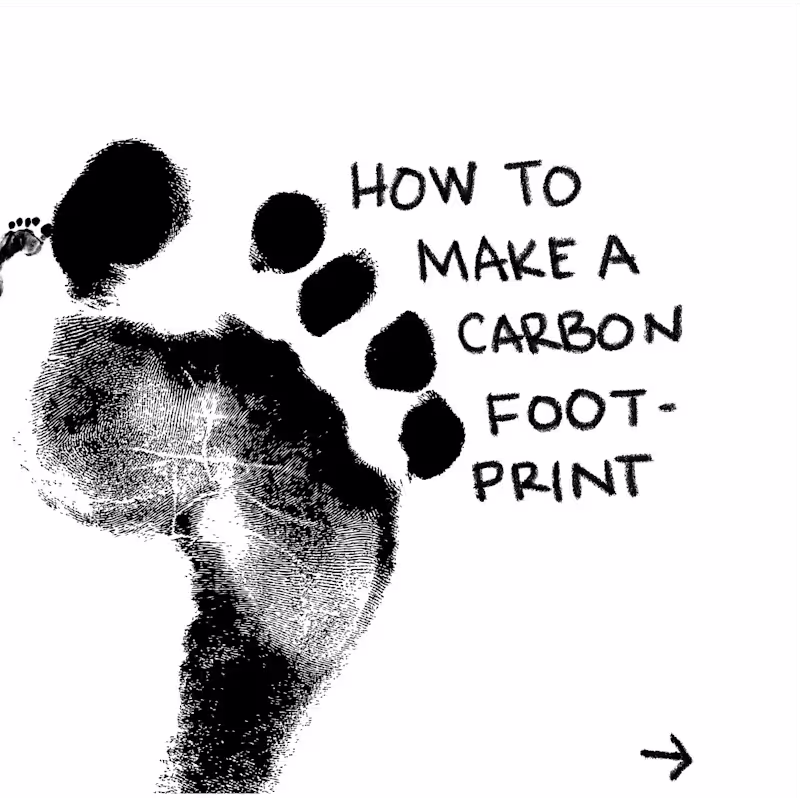Cover image for how to make a carbon footprint?