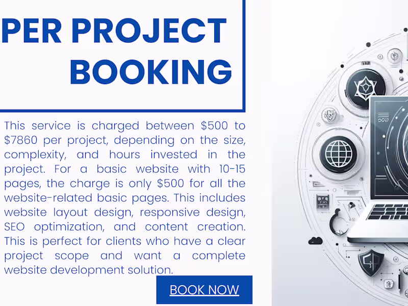 Cover image for A fully functioning wordpress website with SEO content