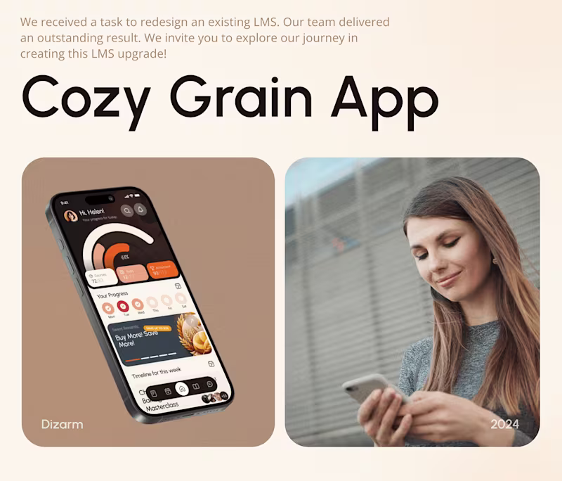 Cover image for LMS SYSTEM | MOBILE APP | IOS APP DESIGN FOR ENTERPRISE
