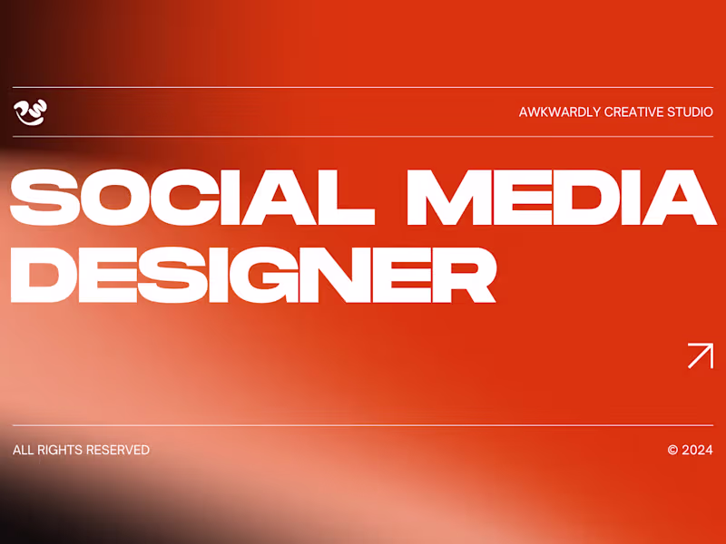 Cover image for Social Media Designer