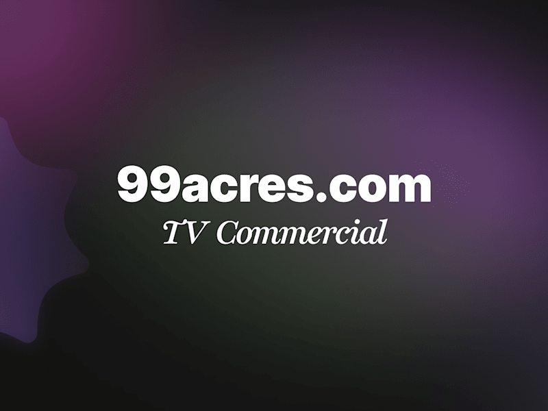 Cover image for 99acres.com • TV Commercial