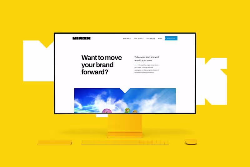 Cover image for Studio MINSK Website Redesign