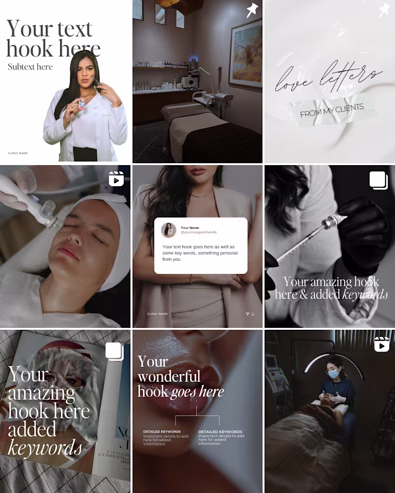 Cover image for This med spa mockup was