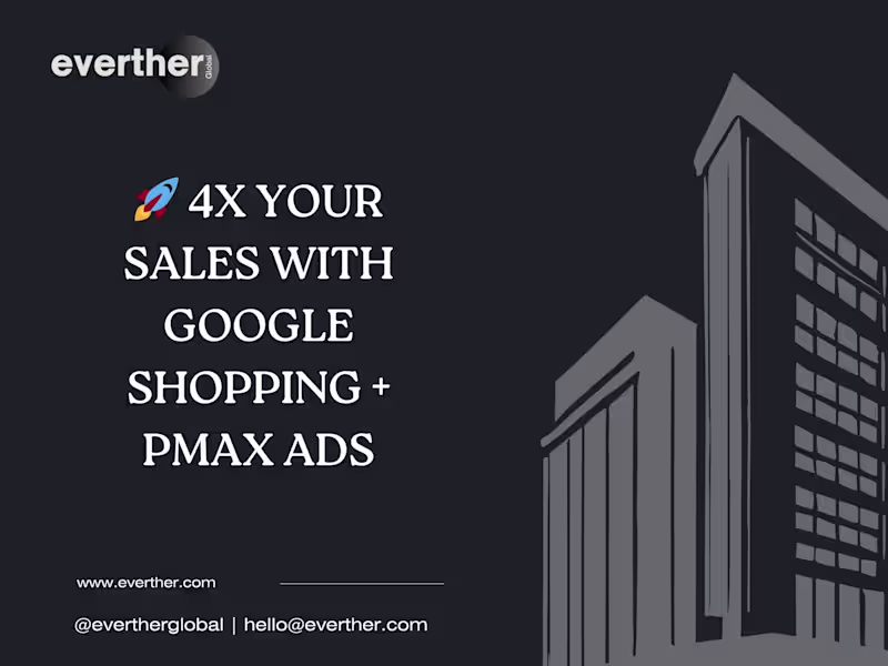 Cover image for High-ROAS Google Shopping & Performance Max Ad Campaigns
