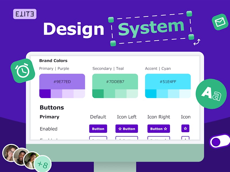 Cover image for Design System for Elite