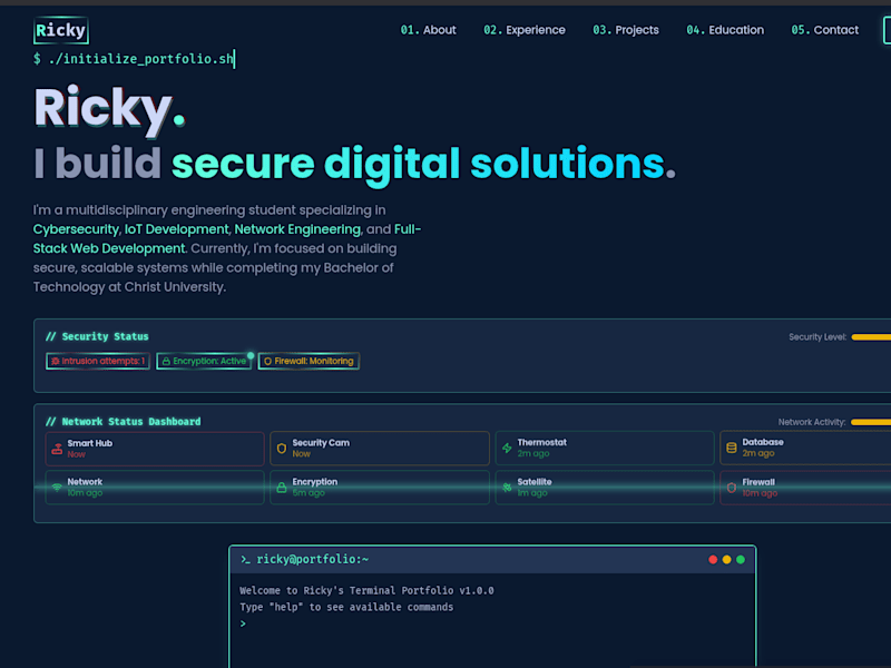 Cover image for Ricky - Portfolio