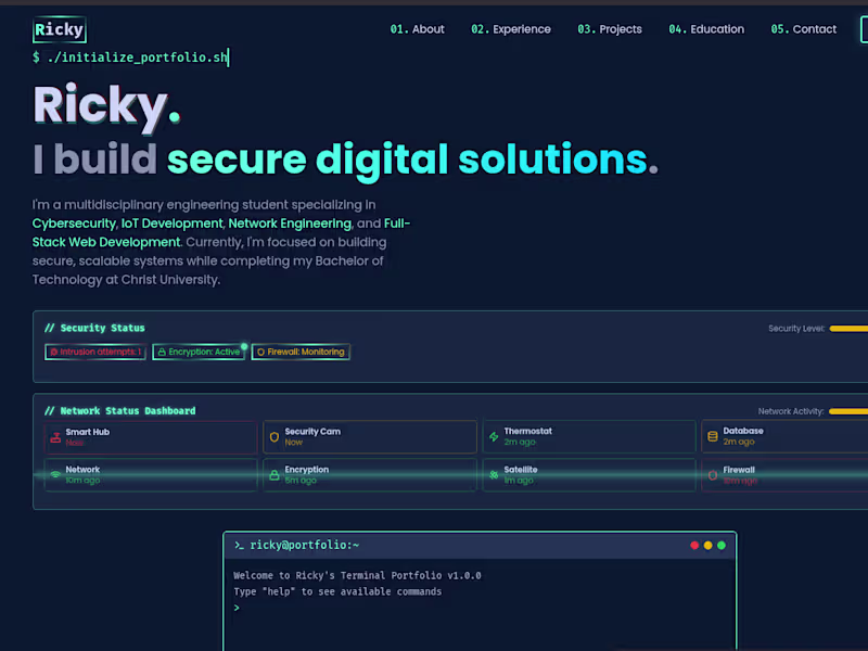 Cover image for Ricky - Portfolio