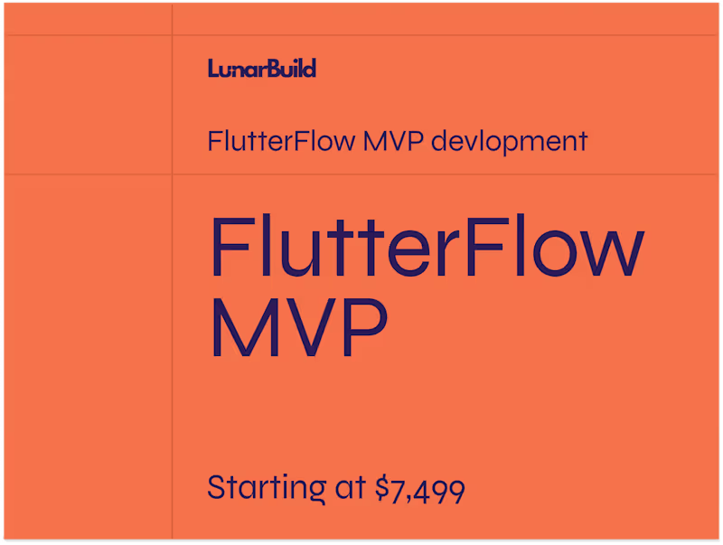 Cover image for FlutterFlow MVP