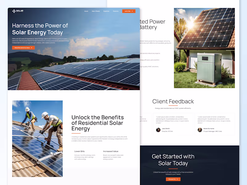 Cover image for Multipage WordPress Website