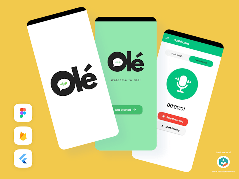 Cover image for Voice Communication - Mobile App Design