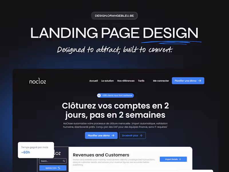 Cover image for Landing Page - Designed to attract, built to convert.