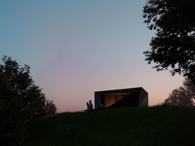 Cover image for Romantic Cabin for Two